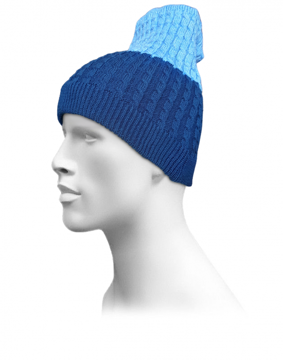Unisex acrylic  self Designer Cap navy